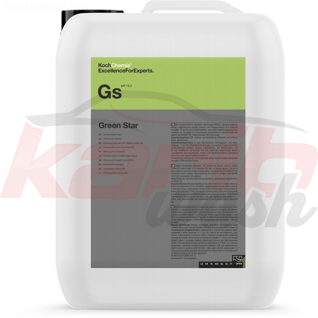 Green Star - KochChemie - KARIBWASH
