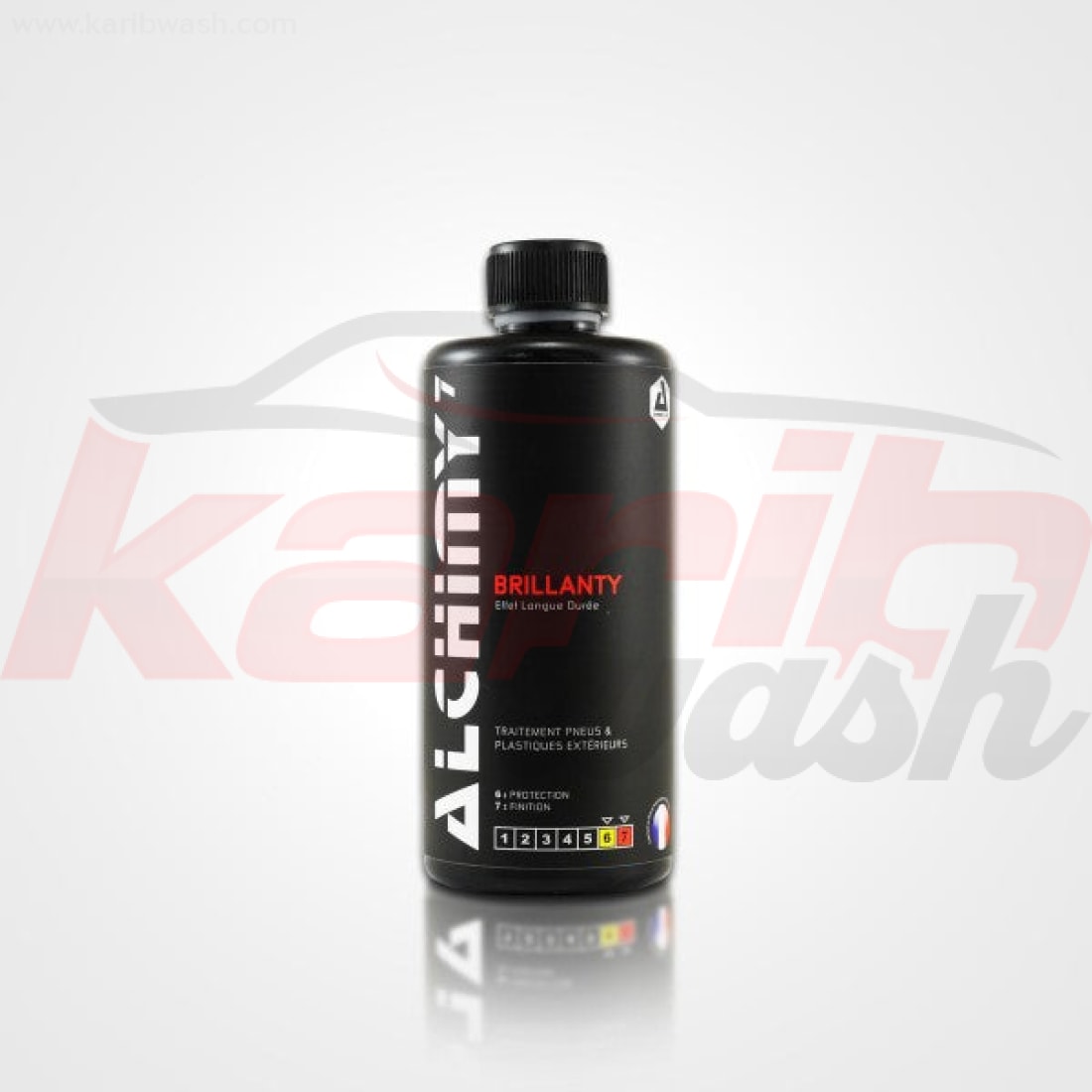 Brillanty Dressing pour pneus et plastiques - ALCHIMY7 - KARIBWASH