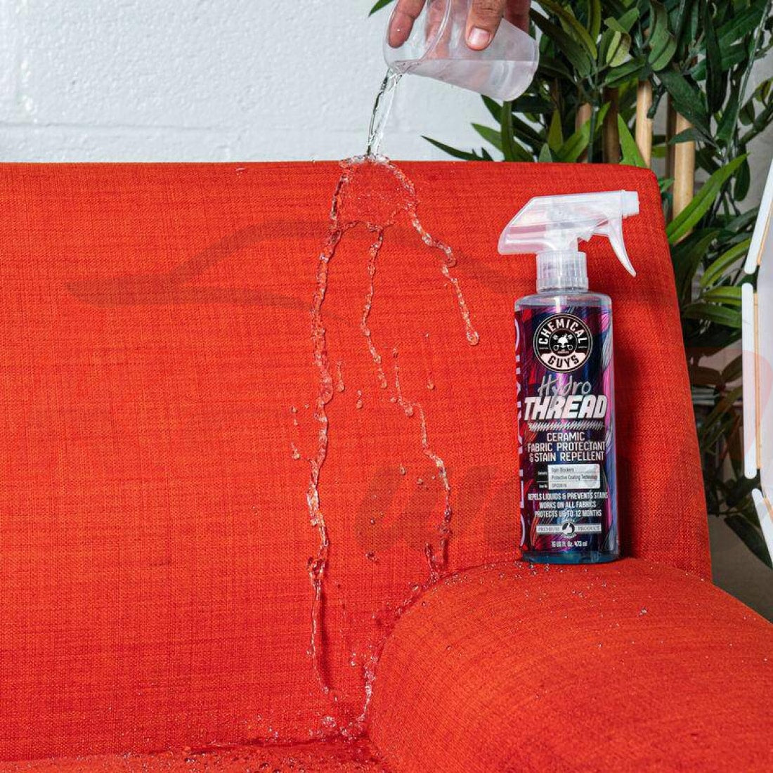 HydroThread Ceramic Fabric Protectant & Stain Repellant (16 oz) - CHEMICAL GUYS - KARIBWASH