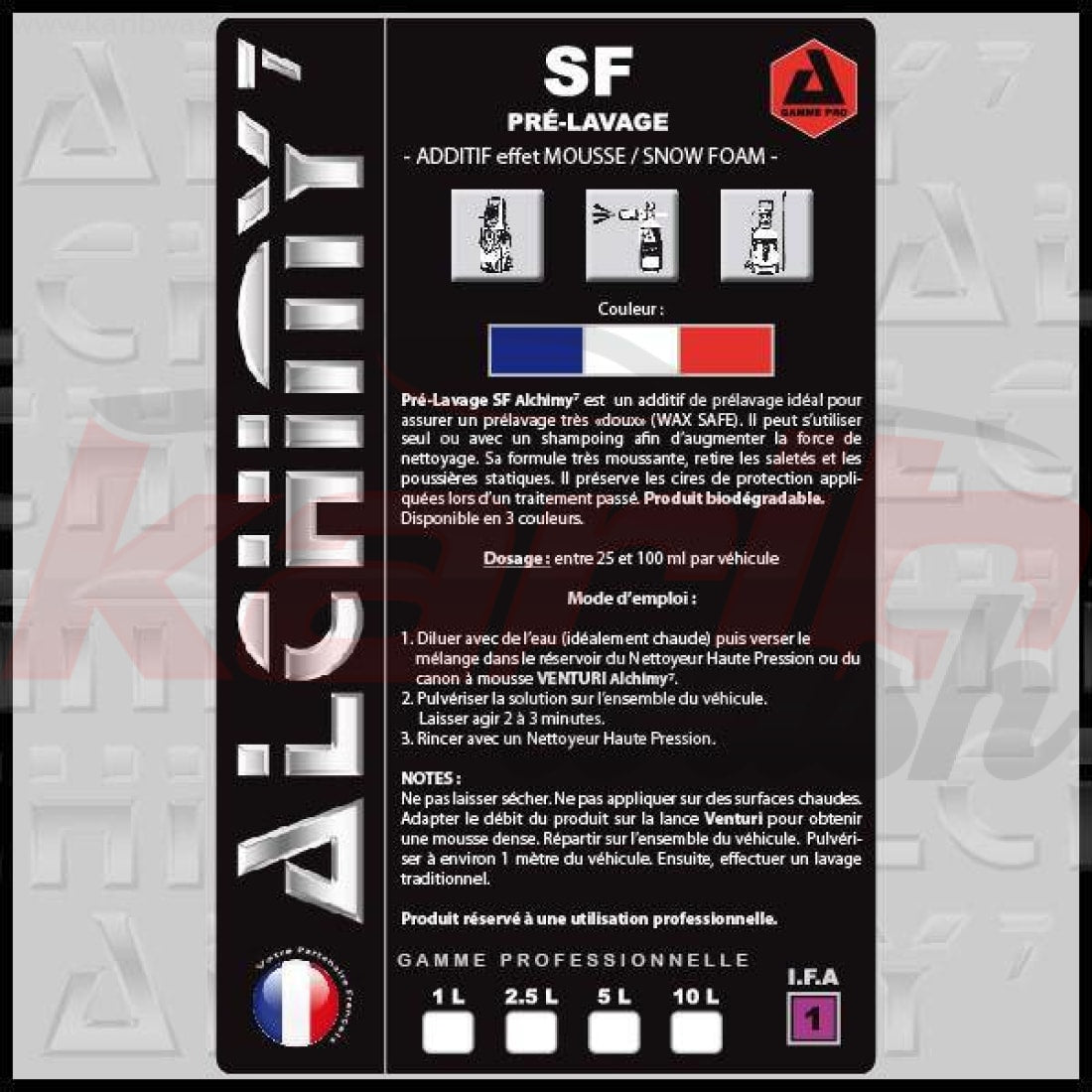 SF Bleu Prélavage - ALCHIMY7 - KARIBWASH